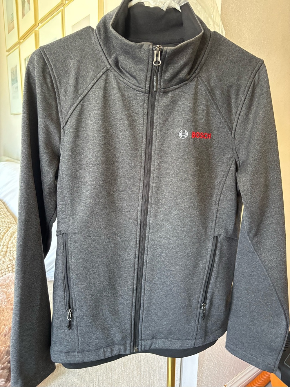 The North Face Women's Charcoal Full-Zip Utility Jacket NWOT
